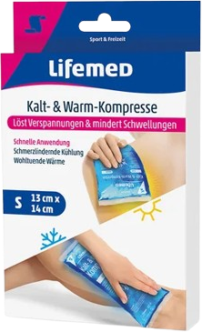 Lifemed Chladivý a hřejivý polštářek S 13x14 cm