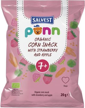 Salvest Põnn BIO Jahodové křupky 20 g