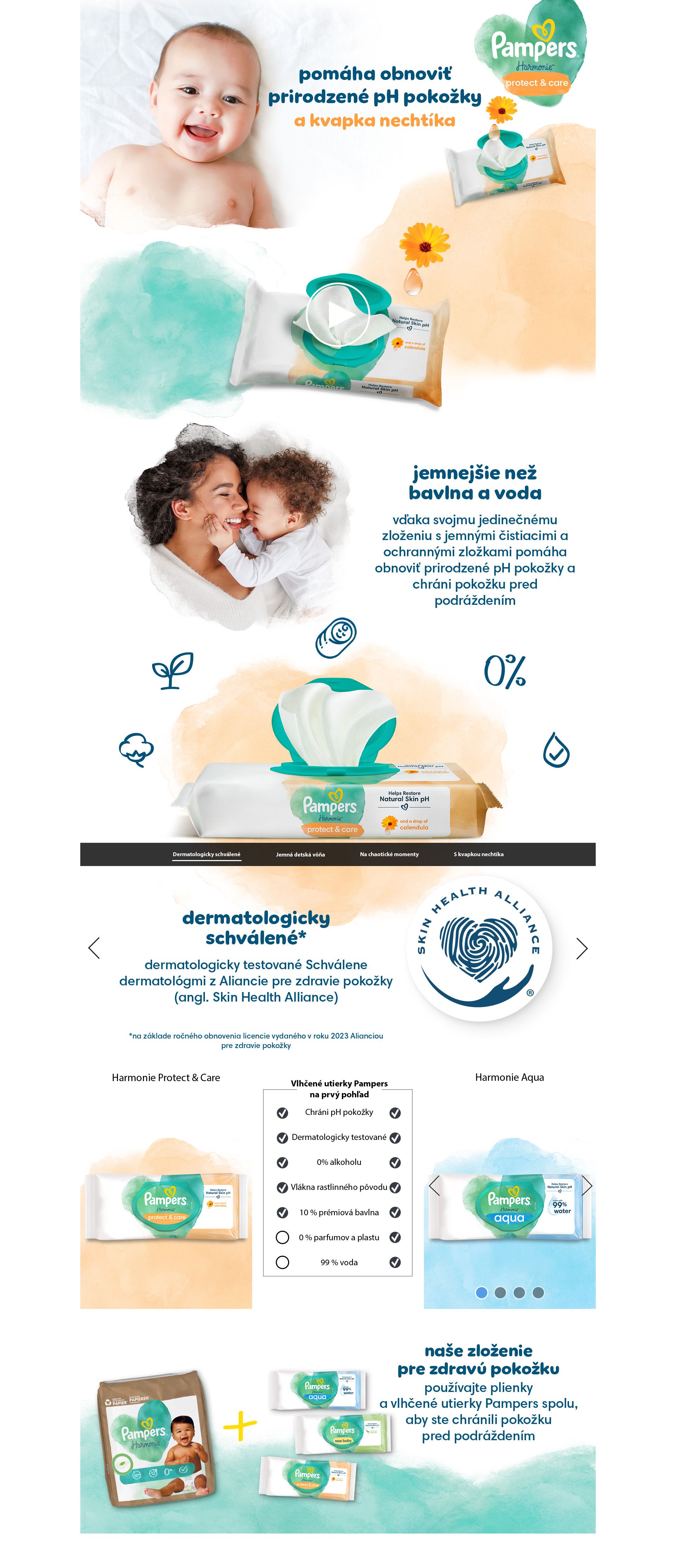 Pampers Wipes Protect&Care