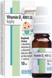 Generica Vitamin D3 400 I.U. kapky 10 ml