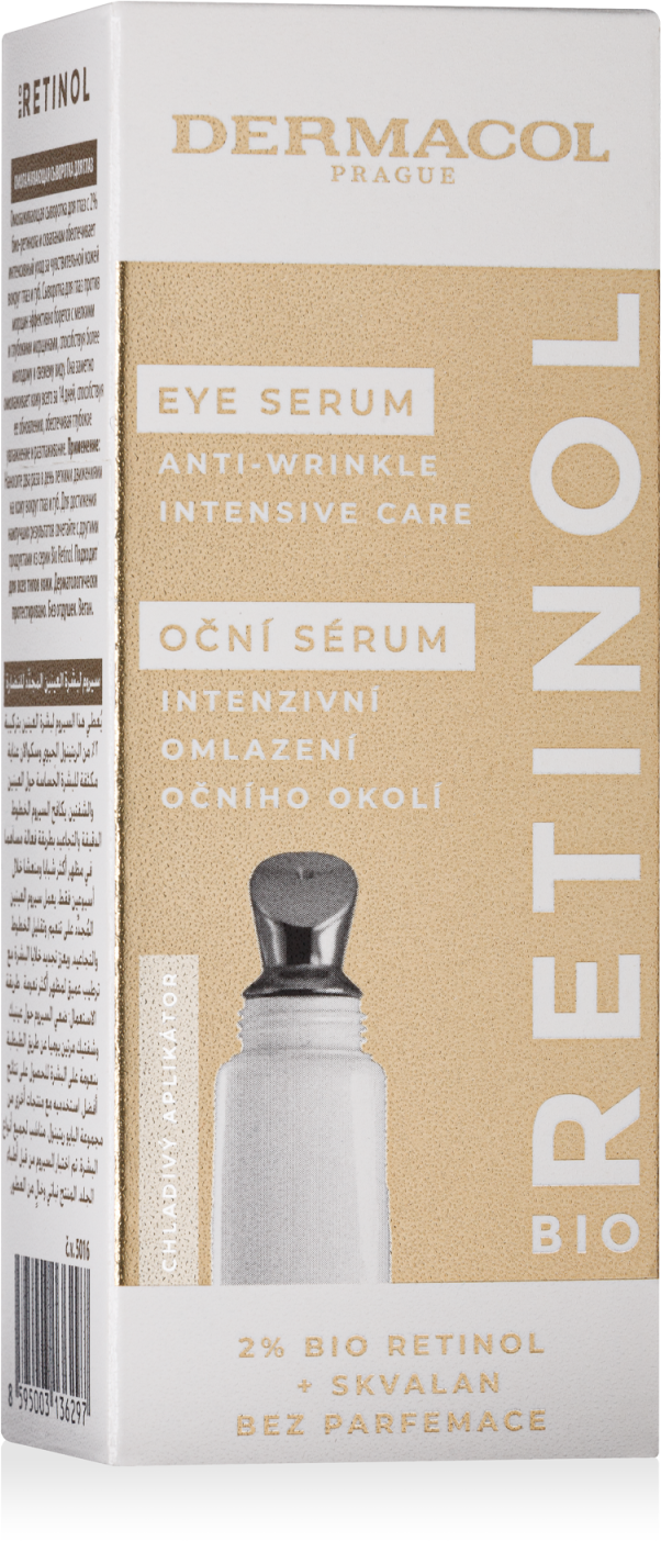 Dermacol Bio Retinol intenzivní oční sérum 15 ml
