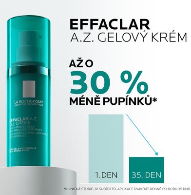 La Roche-Posay Effaclar A.Z Gelový krém proti nedokonalostem a stopách stárnutí 40 ml