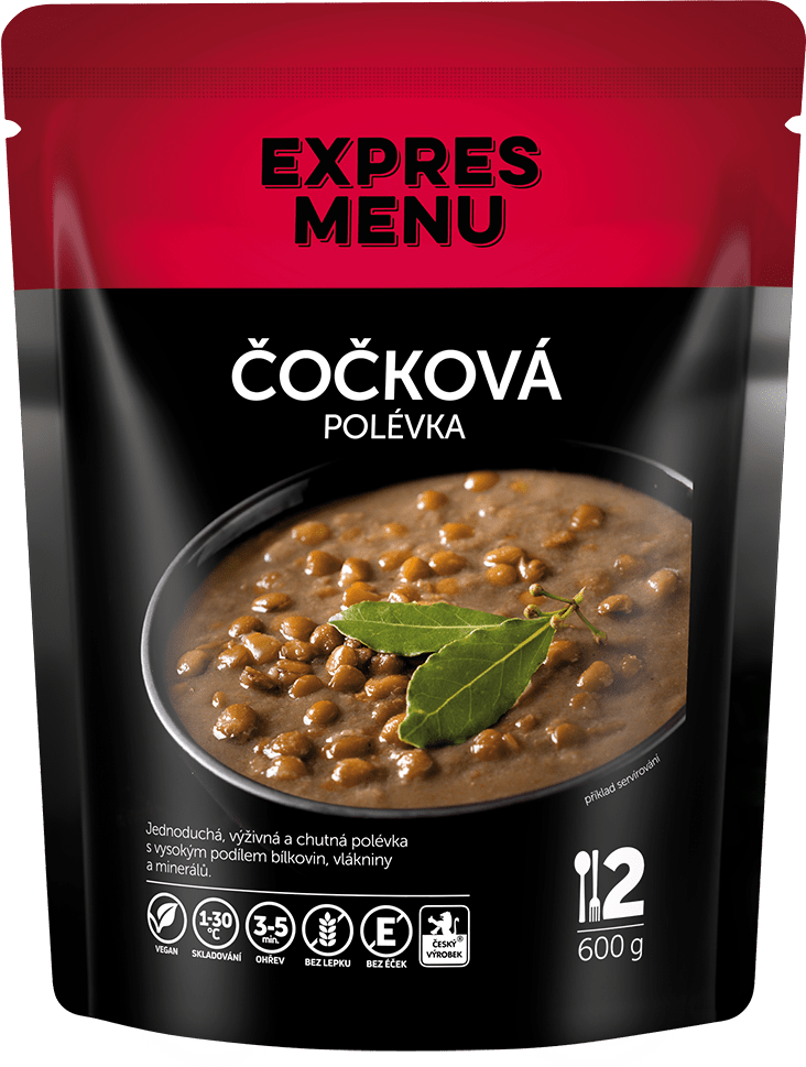 EXPRES MENU Čočková polévka 2 porce 600 g