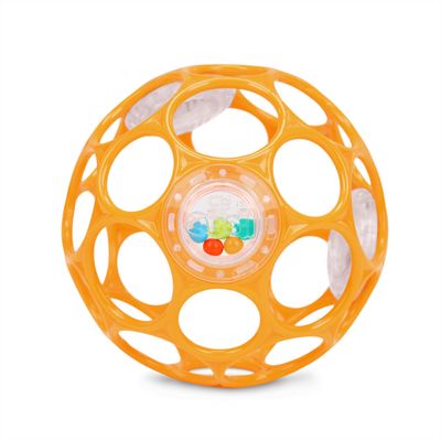 Oball Hračka RATTLE 10 cm orange 0m+
