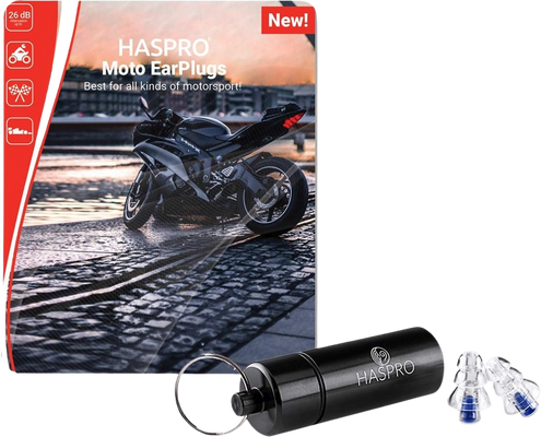 Haspro Moto špunty do uší na motocykl 2 ks