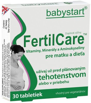 FertilCare s kyselinou listovou 30 tablet 30 ks