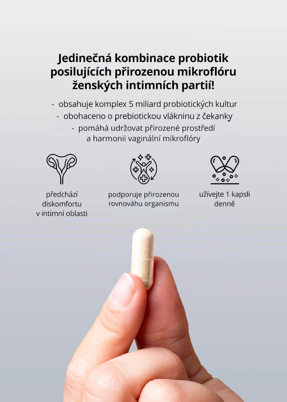 Venira intimal care vaginal probiotics 60 kapslí