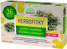 Galmed Herbofitky s islandským lišejníkem a Vit. C BEZ CUKRU 36 pastilek