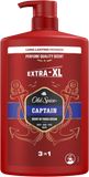 Old Spice Captain Sprchový gel a šampon pro muže s tóny santalového dřeva a citrusů 1000 ml