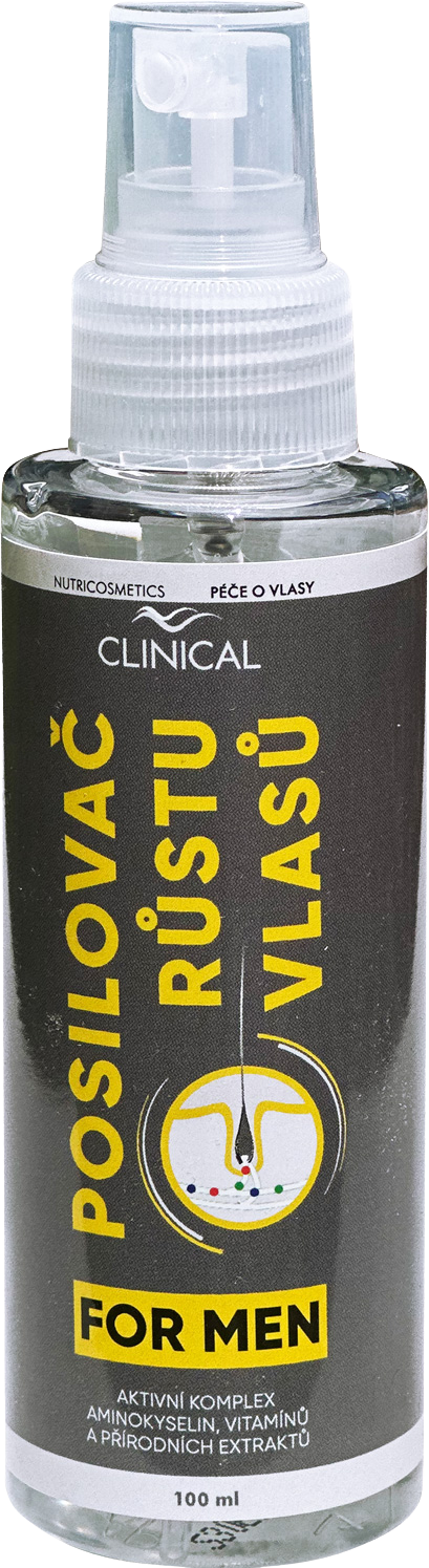 Clinical Nutricosmetics Posilovač růstu vlasů FOR MEN 100 ml