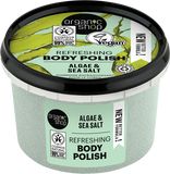 Organic Shop Osvěžující tělový peeling Řasy a mořská sůl 250 ml