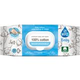 GoWipes Dětské vlhčené ubrousky, 99 % vody, plastic free