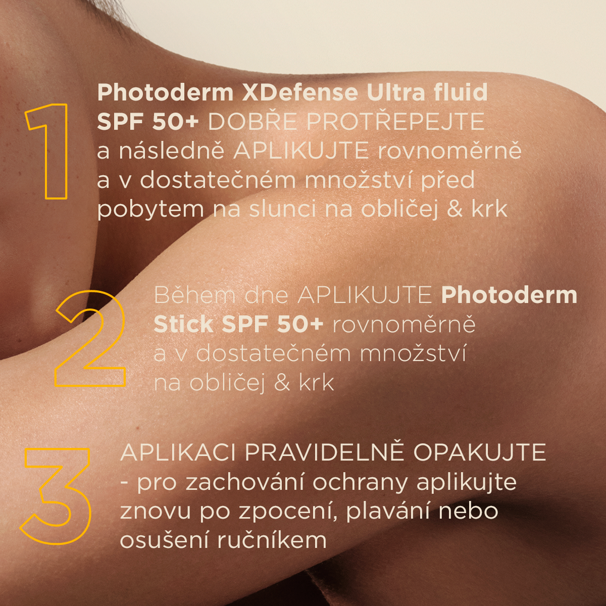 Bioderma Photoderm Stick Průhledný opalovací krém v tyčince 15 g