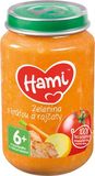 Hami masozeleninový příkrm Zelenina krůta rajčata, 8+ 200 g