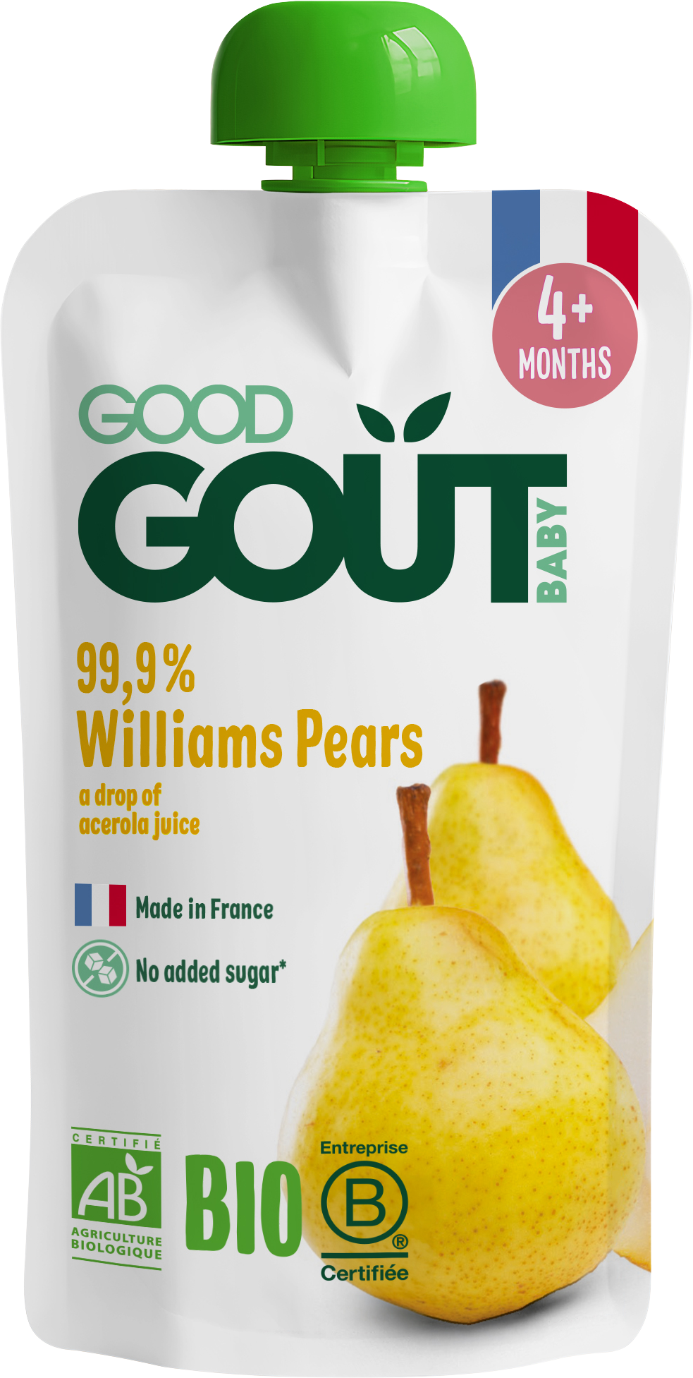 Good Goût BIO Hruška Williams 120 g