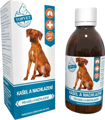 Topvet Sirup Kašel a nachlazení 200 ml
