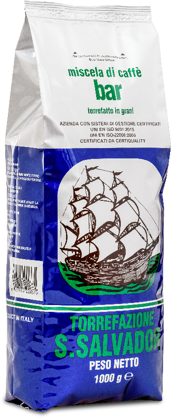 San Salvador Zrnková káva Bar Blue 1 kg