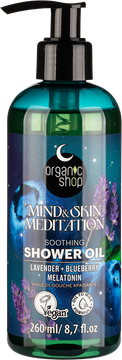 Organic Shop Sleeping Zklidňující sprchový olej Mind&Skin Meditation 260 ml