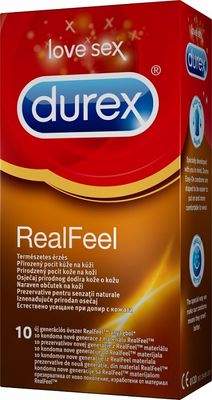Durex Prezervativ Real Feel 10 ks