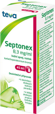 Septonex dermální sprej roztok 45 ml