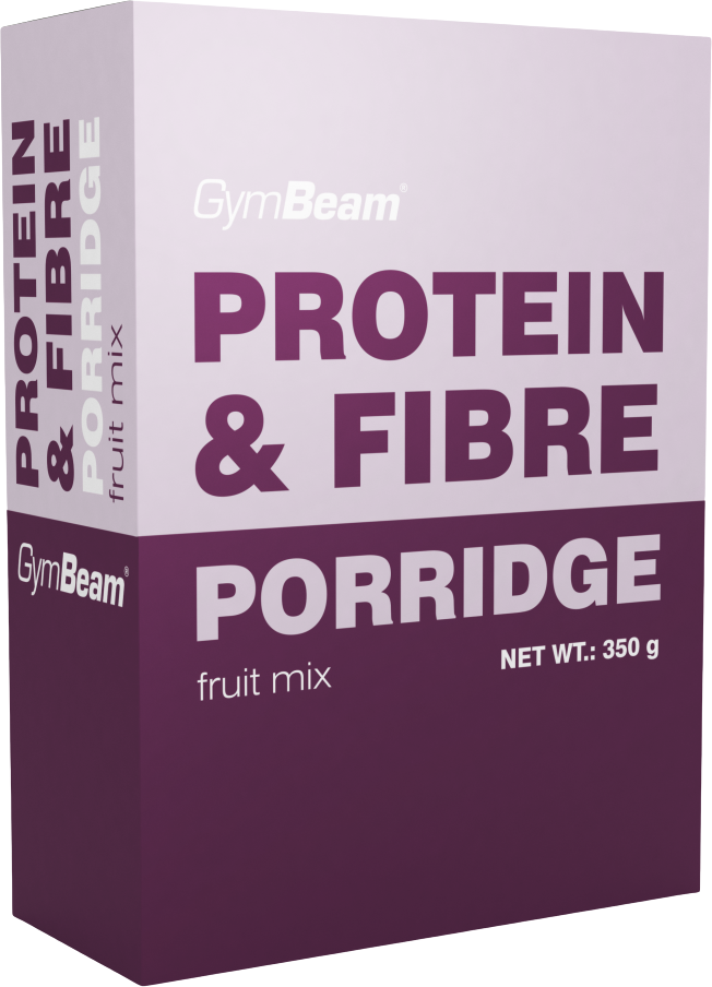 GymBeam Proteinová kaše s vlákninou fruit mix 350 g
