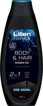 Lilien Sprchový šampon pro muže Ice Cool 400 ml