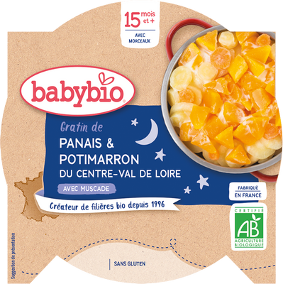 Babybio Večerní menu gratinovaný pastiňák 260 g