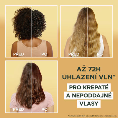 Garnier Uhlazující šampon pro nepoddajné vlasy Hair Food Cocoa Butter 350 ml