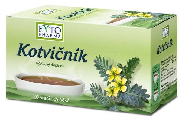 Kotvičník čaj porcovaný sáčky 20 x 1 g