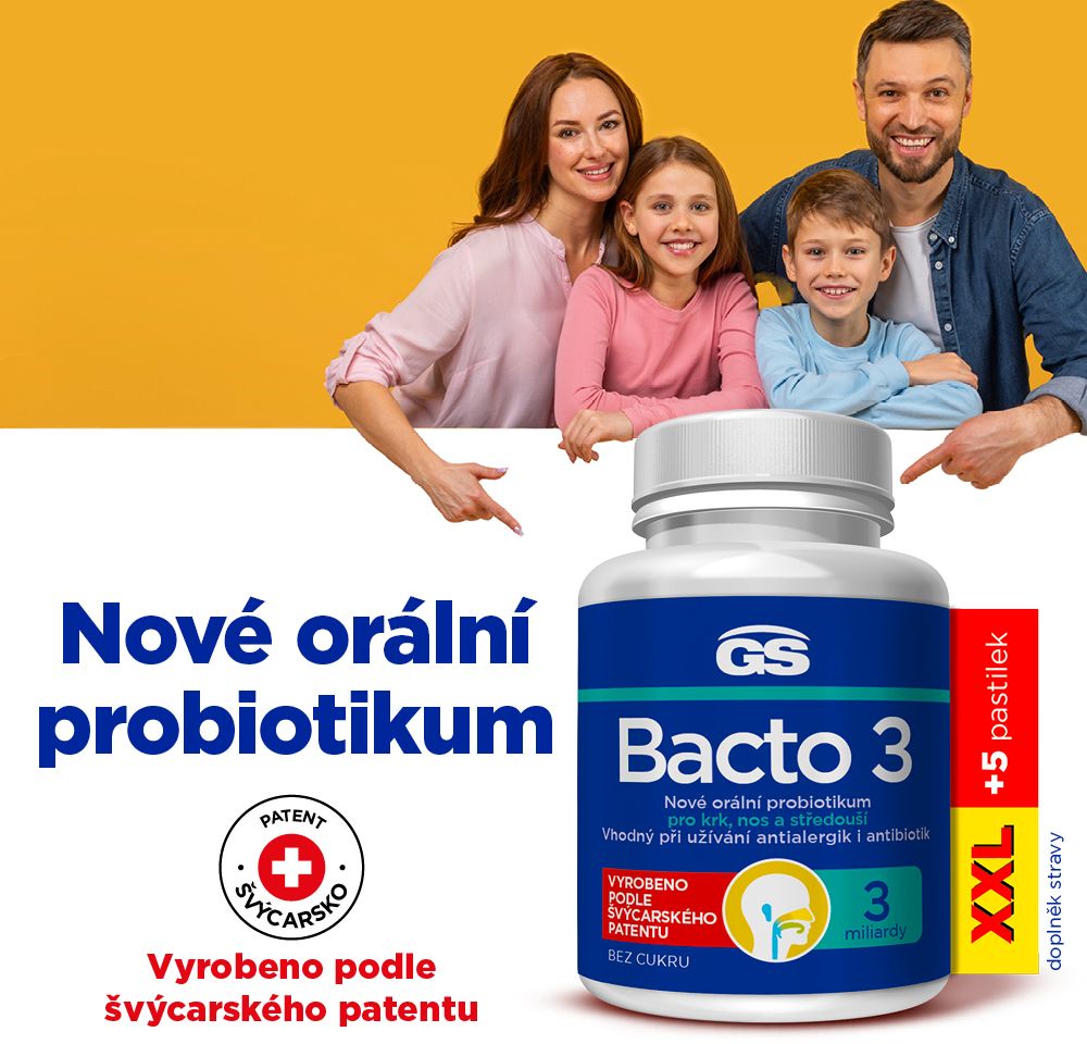 GS Bacto 3, 25 pastilek