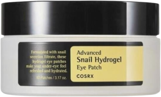 Cosrx Advanced Snail Hydrogel Eye Patch - Hydrogelové polštářky pod oči se šnečím slizem 60 ks