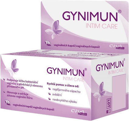 Gynimun Intim care vaginální kapsle 10 ks