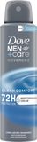 DOVE MEN+CARE Advanced Clean Comfort Antiperspirant sprej 150 ml