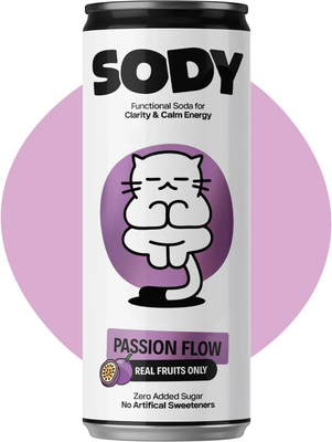 SODY Funkční soda Passion Flow 330 ml