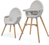 Kinderkraft Židlička jídelní FINI2 Grey
