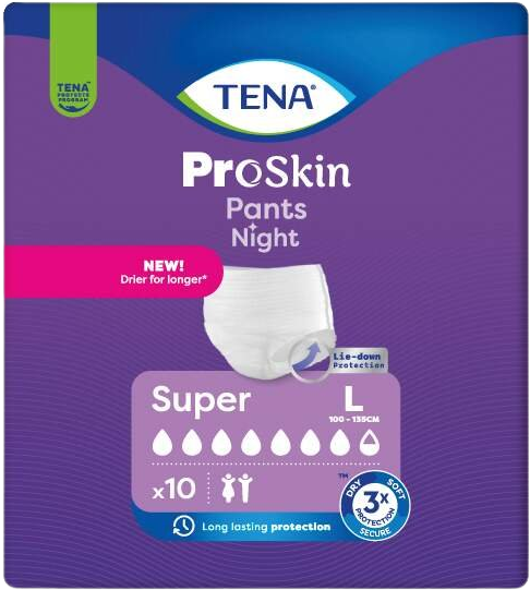 Tena Pants Night Super L inkontinenční kalhotky 10 ks