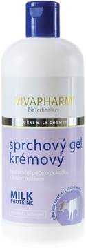 VivaPharm Kozí sprchový gel krémový 400 ml