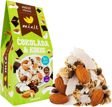 Mixit Müsli Classic čokoláda & kokos 320 g
