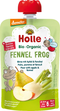 Holle Fennel Frog Bio pyré hruška jablko fenykl 100 g