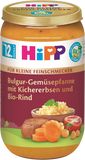 HiPP BIO "Malý Gurmán" Bulgur se zeleninou a cizrnou a hovězím masem 250 g