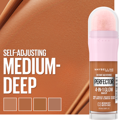 Maybelline New York Instant perfector glow 03 Medium-Deep make-up 20 ml