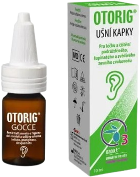 Ozoile OTORIG Ušní kapky 10 ml