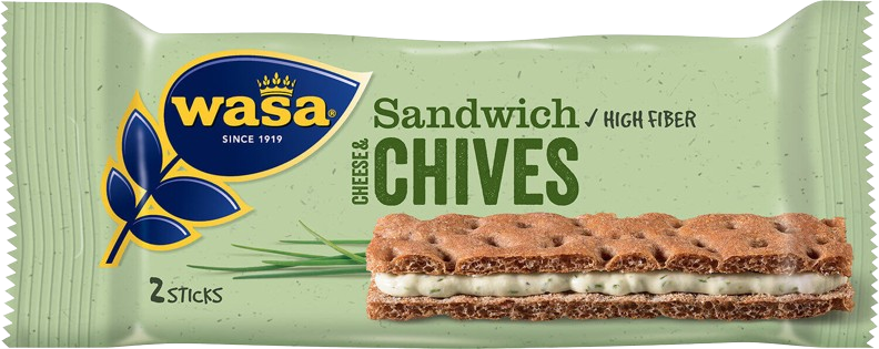 Wasa Sandwich sýr a pažitka 37 g