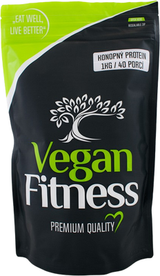 Vegan Fitness Konopný protein 1 kg