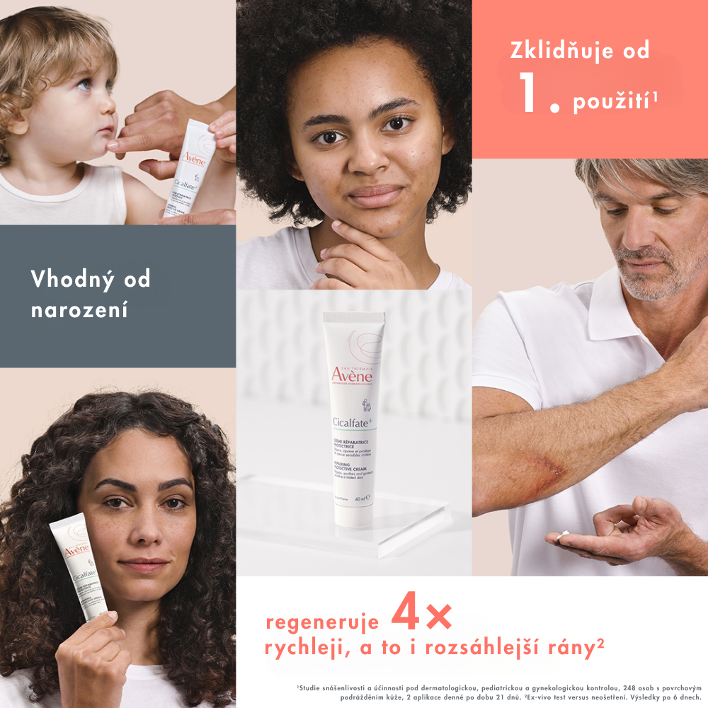 Avène Cicalfate+ Obnovující ochranný krém 40 ml