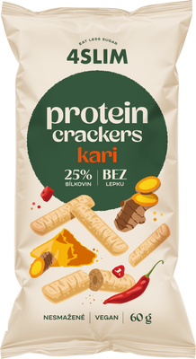 4Slim Protein crackers kari 60 g