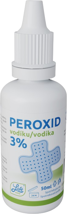 Techno Life Easy Life Peroxid vodíku 3%, 50 ml