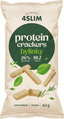 4Slim Protein crackers bylinky 60 g