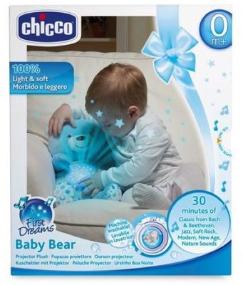 Chicco Medvídek s projektorem - modry