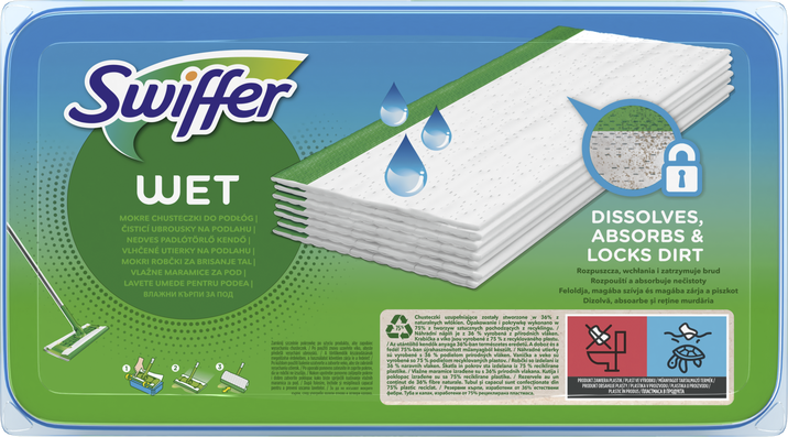 Swiffer Sweeper Čisticí Ubrousky Na Podlahu S Citrus Fresh Vůní 20 ks